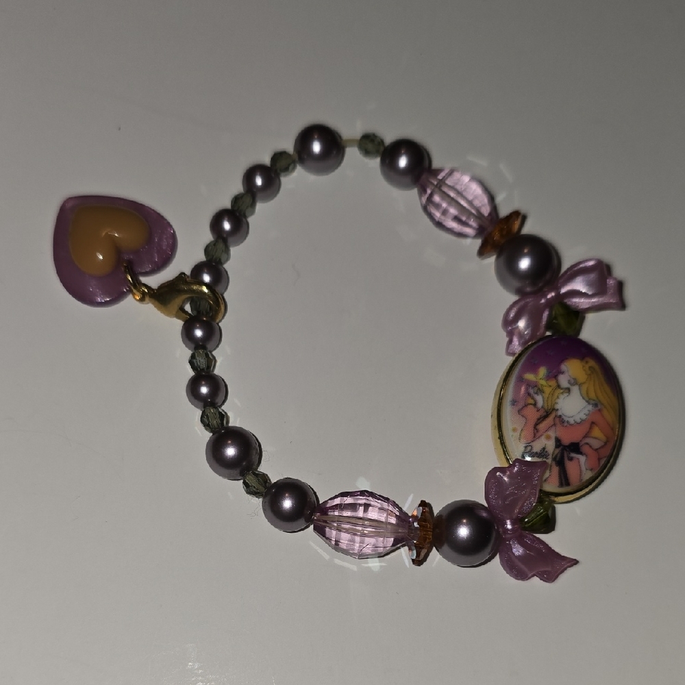 Tarina Tarintino Barbie Circa Series Bracelet with Removable Heart Charm